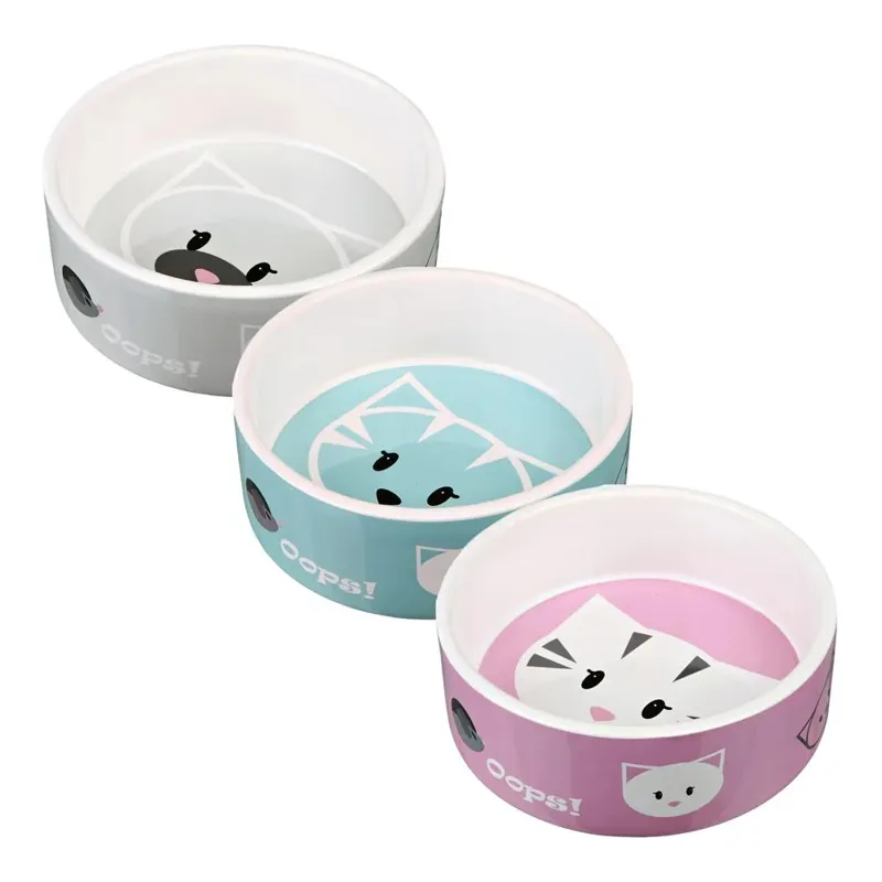 Trixie Ceramic Cat Bowl 300ml 12cm Mimi